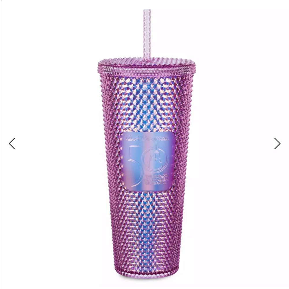 Starbucks Disney PINK 24oz cold tumbler 50th Anniversary